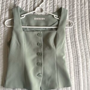 Abercrombie corset tank top